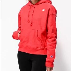 Red Champion Hoodie❤️